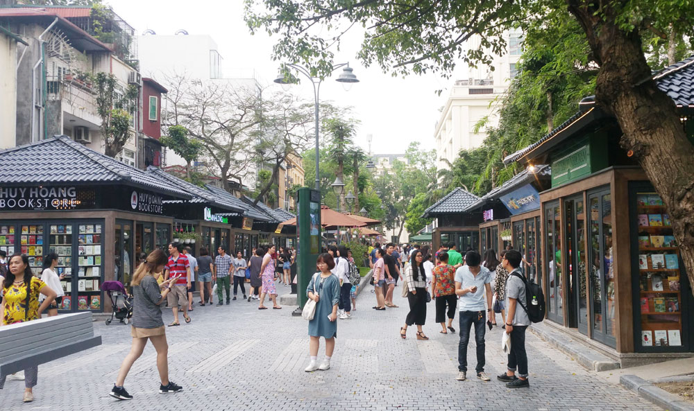 Hanoi la rue des livres du printemps ouvrira le 18 février