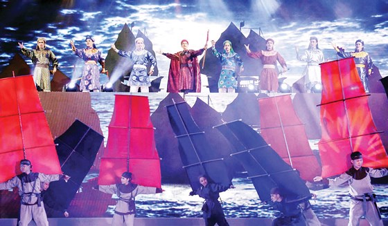 Programme de théâtre pour marquer les 229 ans de la victoire de Ngoc Hoi – Dong Da