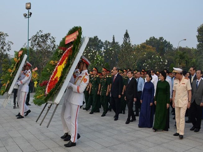 Les autorités de HCM-Ville commémorent les martyrs de guerre