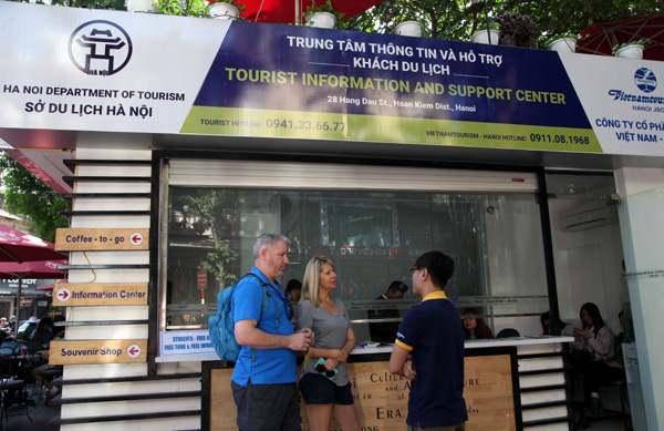 Un nouveau centre d’information et d’assistance aux touristes à Hanoi