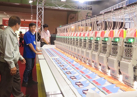 Nombre record d’entreprises participantes au Saigontex 2018