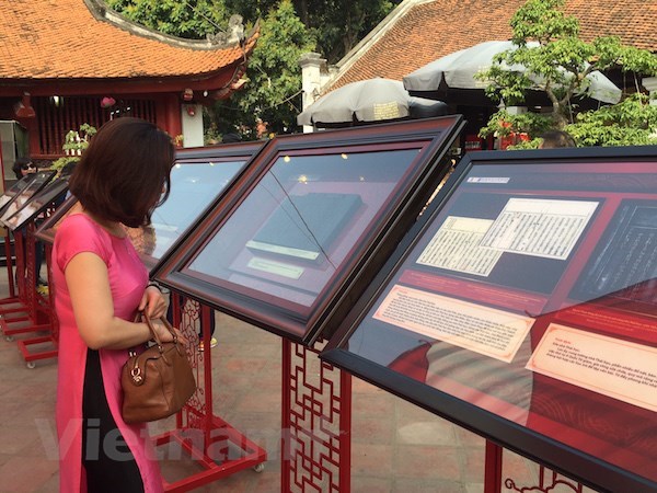 Exposition sur les examens mandarinaux à Hanoi