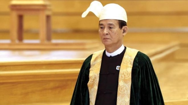 Le nouveau président du Myanmar promet d’accélérer le développement national