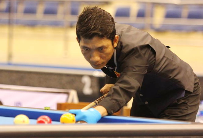 Billard  Ngo Dinh Nai conserve le titre de champion d’Asie de carambole à une bande
