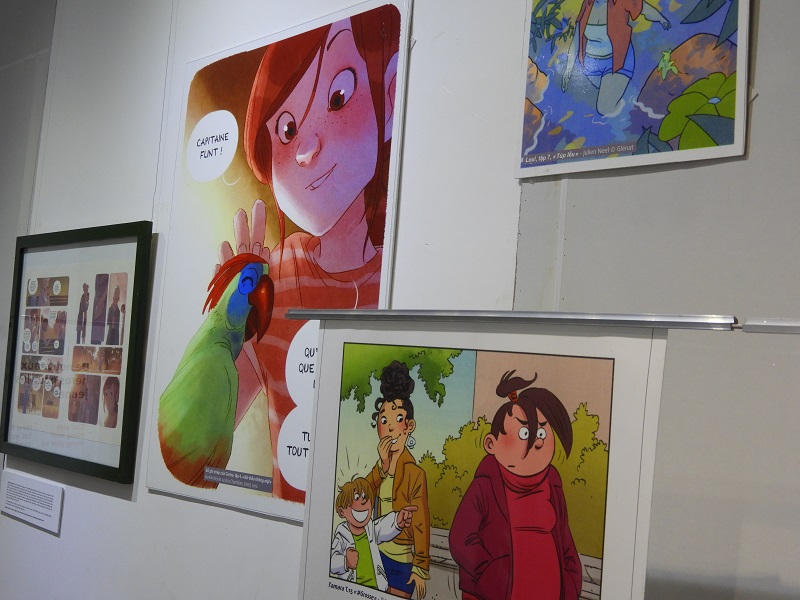 Festival de Hue exposition “La BD d’expression française aujourd’hui”