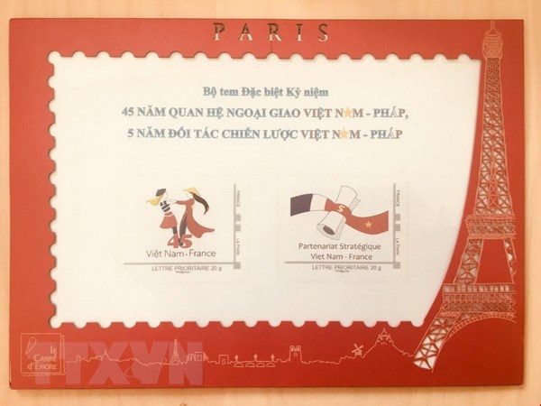 Publication de timbres spéciaux en l’honneur des 40 ans des relations Vietnam-France