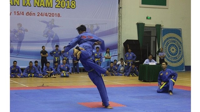 Ouverture le IXe championnat du Vietnam de Vovinam