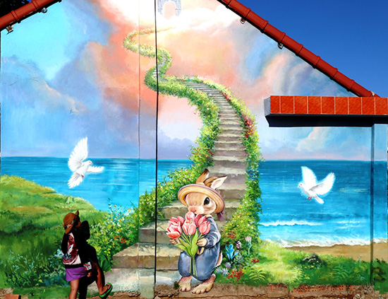 30 autres peintures murales dans un village de Quang Nam