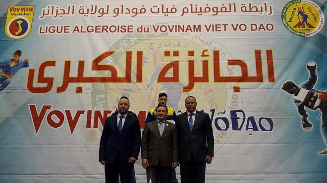 Le premier tournoi Grand Prix - Vovinam Viet Vo Dao en Algérie
