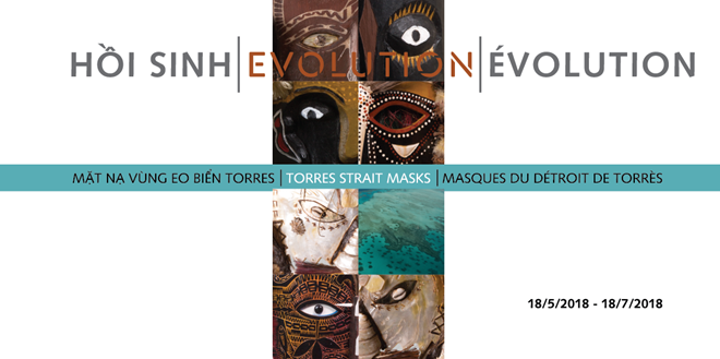 Des masques du Détroit de Torrès exposés au Vietnam pour la première fois