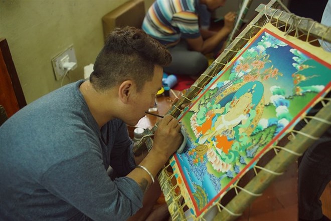 L art du Thangka bientôt présenté au Vietnam