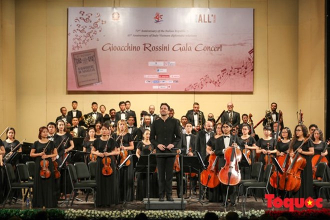 Concert en l’honneur des 45 ans des relations diplomatiques Vietnam – Italie