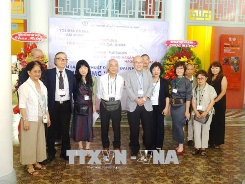 L art contemporain japonais exposé à Ho Chi Minh-Ville