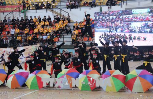 Hô Chi Minh-Ville ouverture de deux festivals d arts martiaux traditionnels