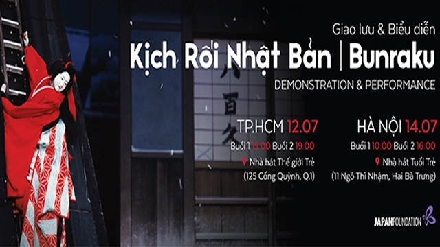 Théâtre de marionnettes japonais à Hanoi