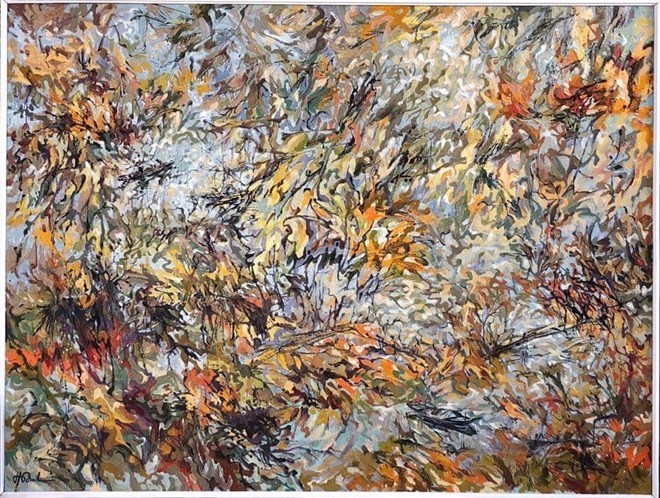 Une peinture vietnamienne exposée au Palais Velli en Italie