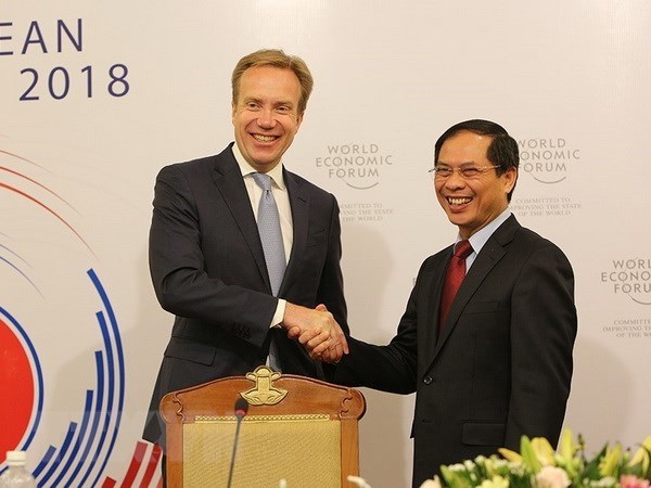 Réunion du Comité d’organisation du WEF sur l’ASEAN 2018