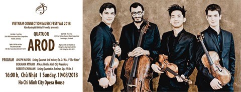 Des spectacles de musique classique à HCM-V