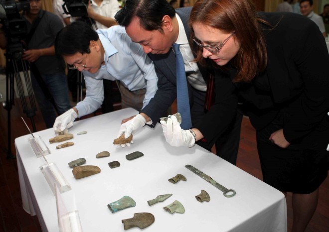 Dix-huit antiquités vietnamiennes conservées en Allemagne rapatriées