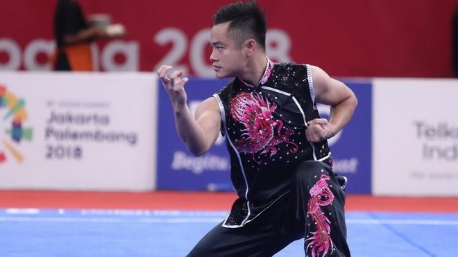 ASIAD 2018 le wushu apporte au Vietnam une médaille d argent et une de bronze
