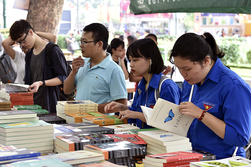 Hanoï  Fête des livres de l automne 2018