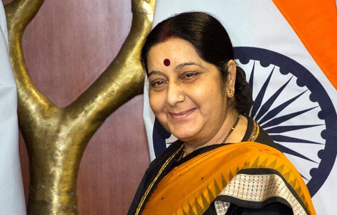 La ministre indienne des AE en visite au Cambodge