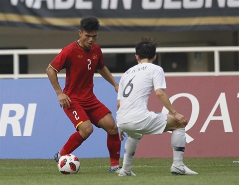 ASIAD 2018 le Vietnam battu 3-1 par la République de Corée en demi-finale des ASIAD 2018