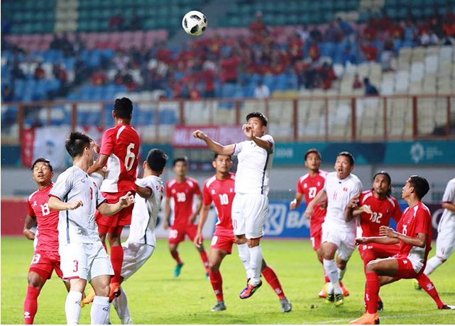 ASIAD18 Deuxième victoire consécutive de l’équipe olympique de football du Vietnam