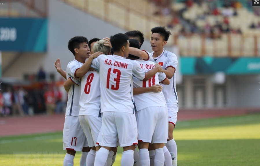 ASIAD 2018  l’équipe olympique de football du Vietnam domine celle du Japon