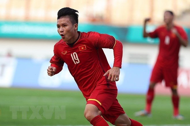 ASIAD 2018 le média international salue l équipe olympique de football du Vietnam