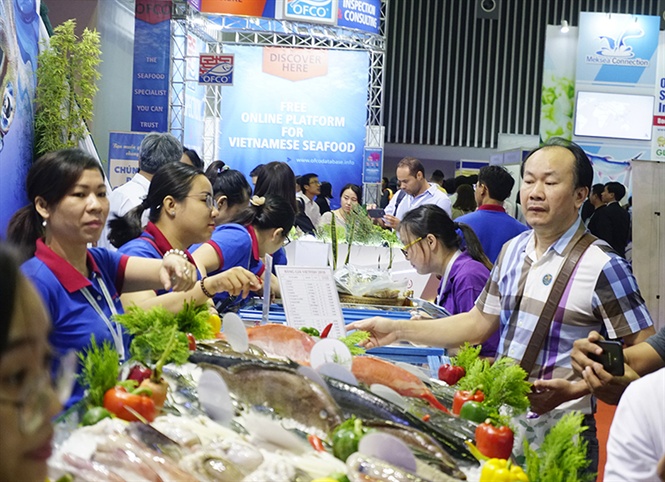 Ouverture de la Vietfish 2018 à Hô Chi Minh-Ville