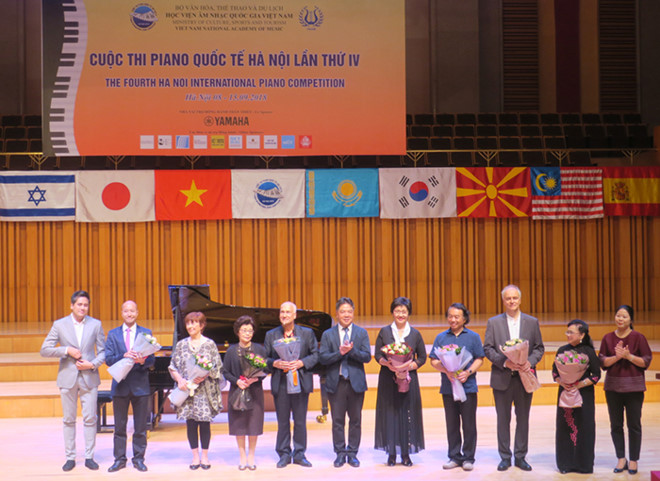 Ouverture du 4e Concours international de piano de Hanoï