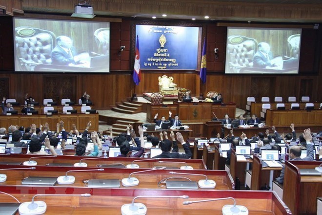 Cambodge la nouvelle Assemblée nationale tient sa première session