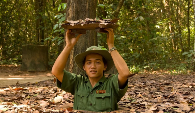 Tunnels de Cu Chi, un des monuments souterrains les plus célèbres du monde