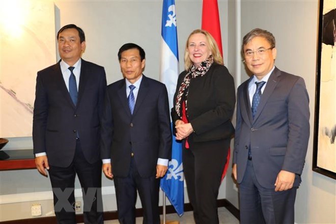 Renforcement de la coopération entre le Vietnam et la province canadienne de Québec