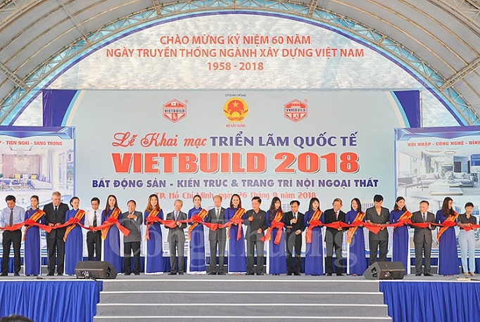 Ouverture de Vietbuild 2018 à Hô Chi Minh-Ville
