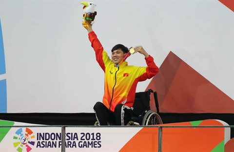 Asian Para Games 2018  grande réussite de la délégation vietnamienne