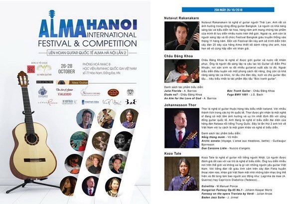 Festival international de guitare Alma Hanoï