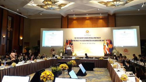 Agriculture et sylviculture conférence des hauts officiels de l’ASEAN à Hanoï
