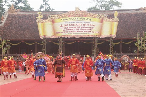 La Fête de Lam Kinh célèbre la glorieuse famille Lê
