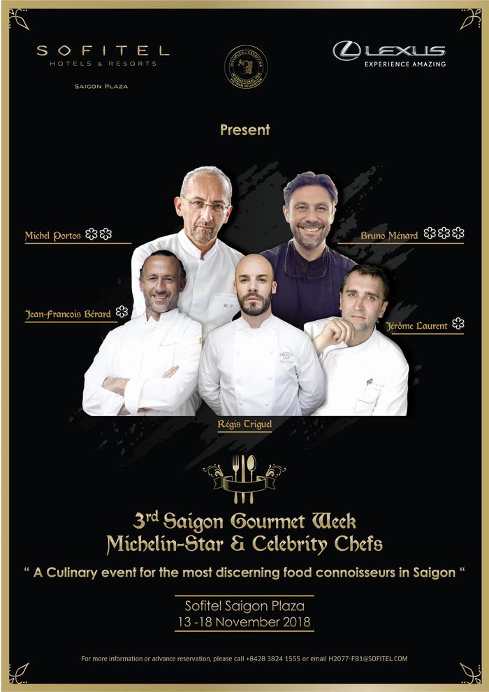 Des «super chefs» réunis à la Saigon Gourmet Week