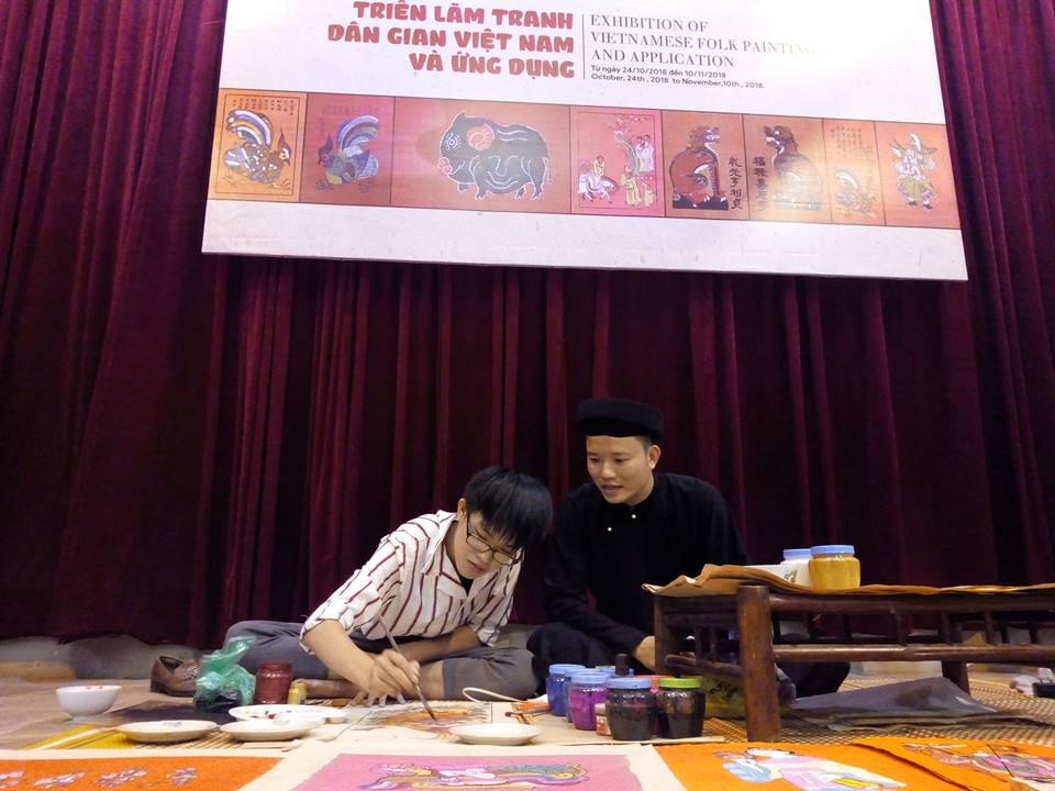Découverte des courants de peintures folkloriques vietnamiennes