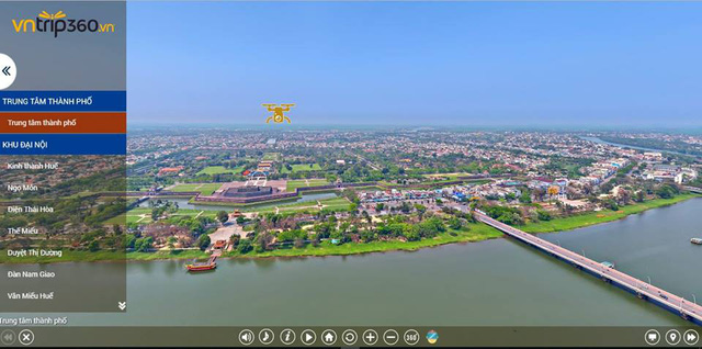 Découvrir Huê avec la technologie photo à 360 degrés