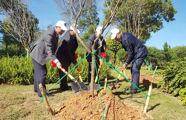 Plantation de 125 cerisiers japonais à Da Lat