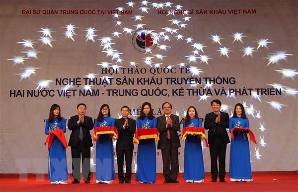 Vietnam et Chine partagent leur expérience dans la promotion de l art scénique traditionnel
