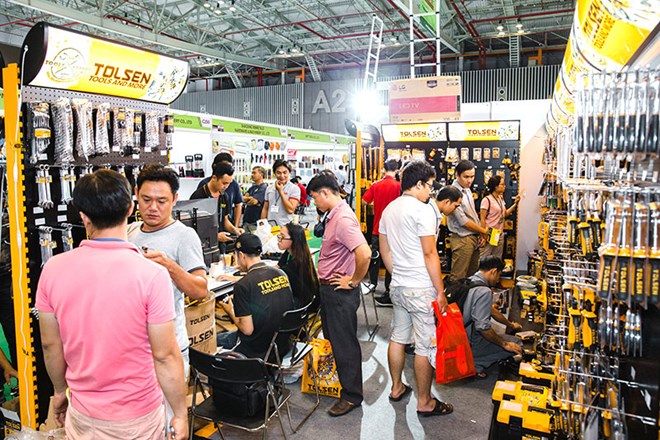 Ouverture de l exposition internationale Vietnam Hardware  Hand Tools Expo 2018