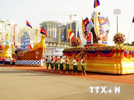 Célébration de la victoire sur le régime génocidaire à Phnom Penh