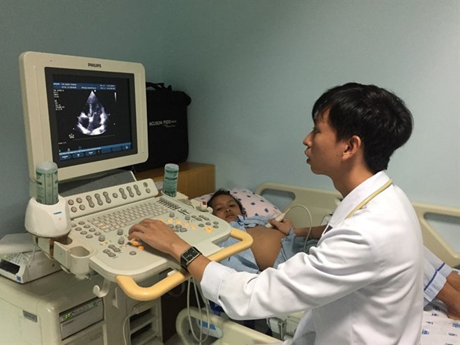 Un centre de formation en échocardiographie ouvre ses portes à HCM-V