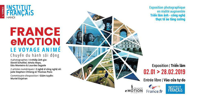 Patrimoine français expo de photos en réalité augmentée à Hanoï