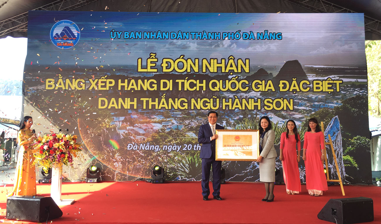 Ngu Hanh Son reconnu site national spécial